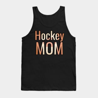 Hockey Mom with the Canadian Flag faded background Tank Top